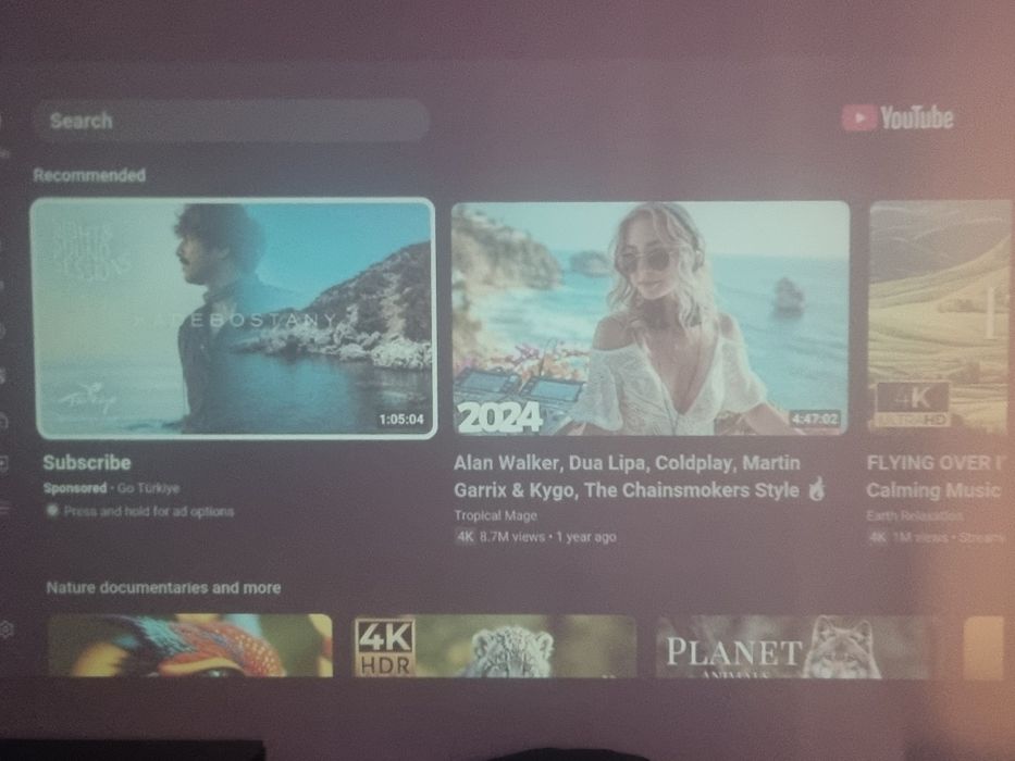 Videoproiector smart led