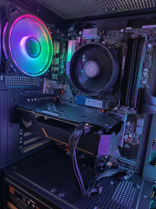 Pc Gaming Ryzen 5 2600/ 16 gb ram/ gtx1660/ nvme