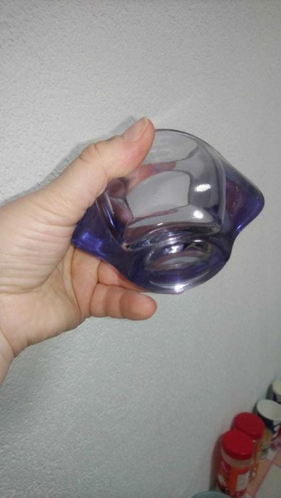 Vaza de colectie sticla ceha anii 60 Hermanova Hut František Vízner