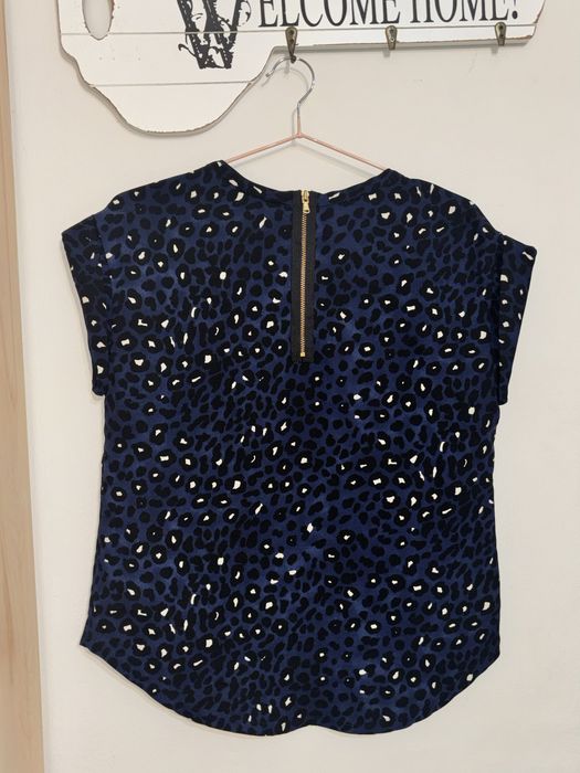 Блузка Zara с леопардовым принтом