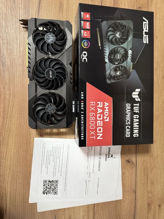 Placa video RX6800XT Asus Tuf