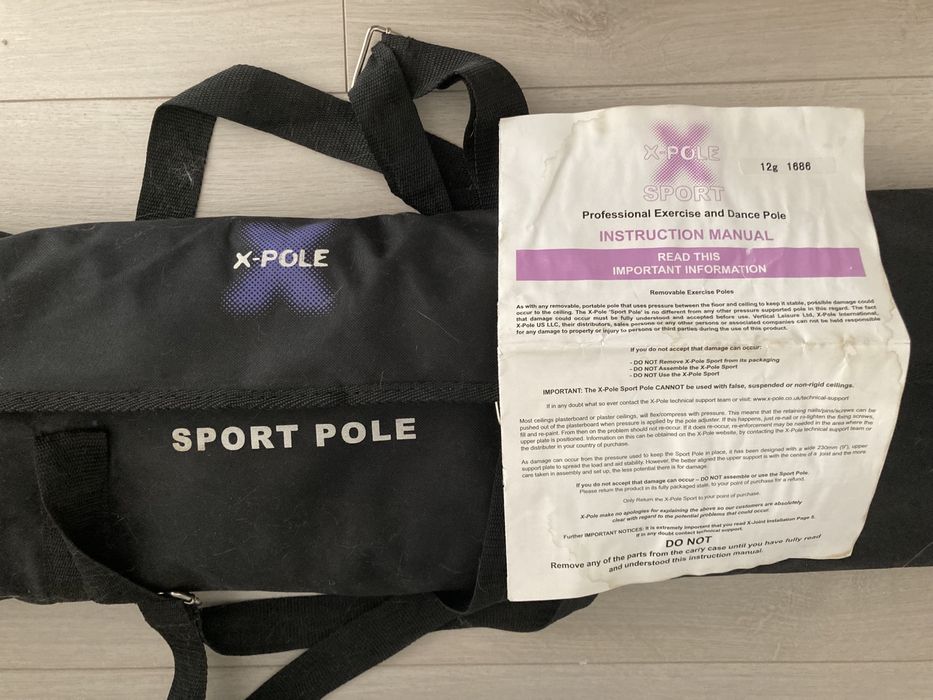 Bara X-pole Sport reglabil