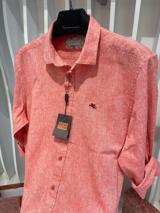 Мъжка риза 100% лен etro milano