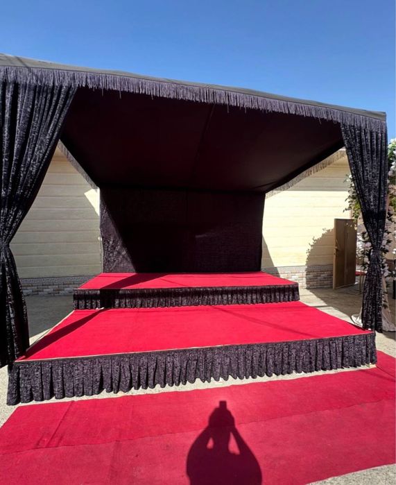 Sahna arenda prokat, Sahna xizmati, orkestor karnay