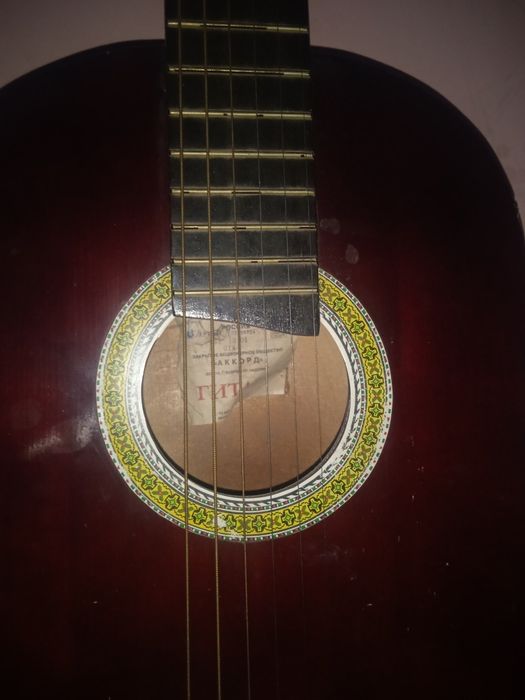 Гитара россиядан кеган