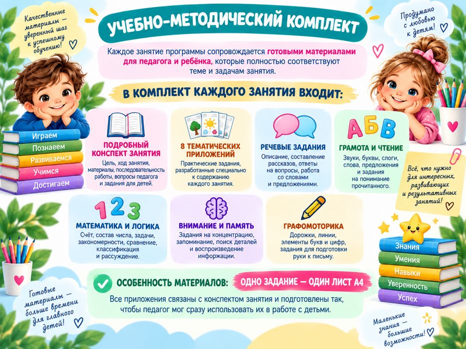 Программа Подготовка к школе 5-6 л.