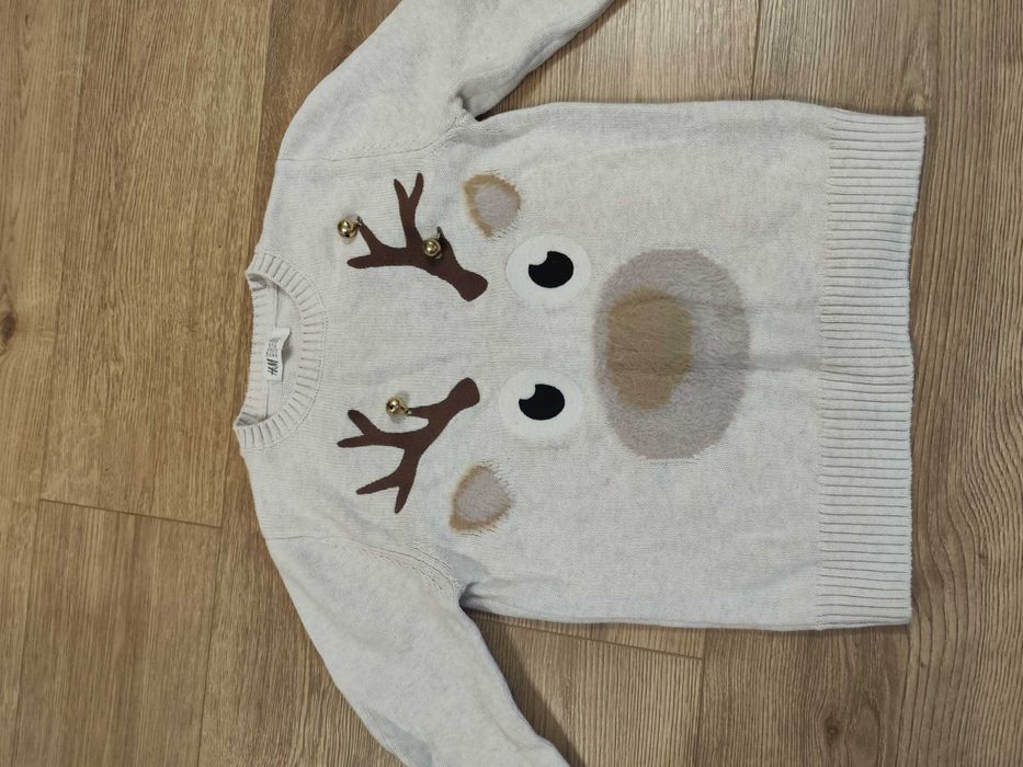 Детски коледен пуловер НМ