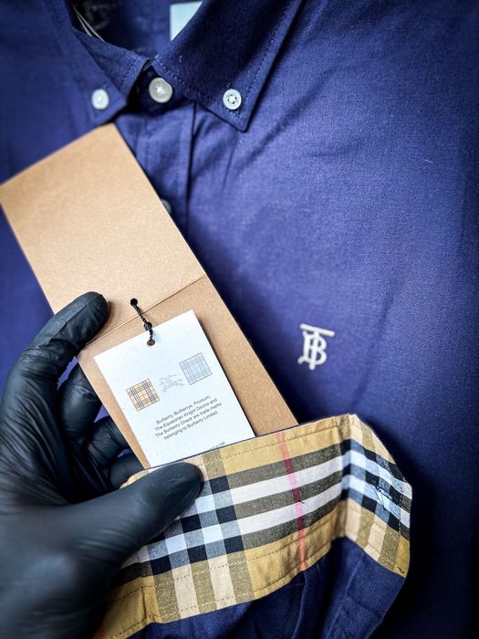 Camasa barbati Burberry albastra XXL