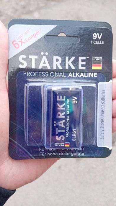 Батарейки крона 9v