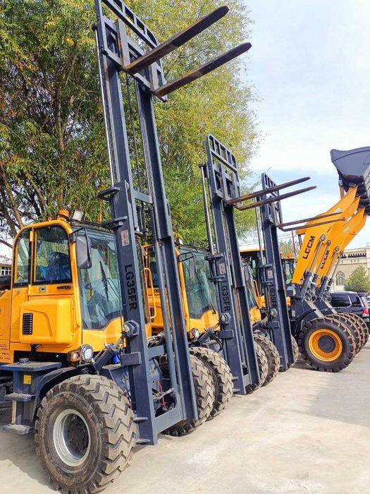 Вилочный Погрузчик КАРА 3.5тн. Внедорожник 4 WD