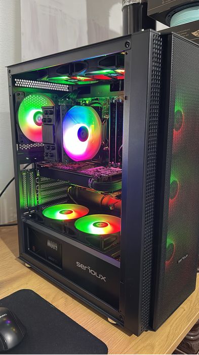 Unitate Calculator gaming i5 9500 16gb ram DDR4 , Nvme M.2 256gb,Nvidia GTX 1070 8gb stocare hdd 500gb CS2  Fivem Valorant