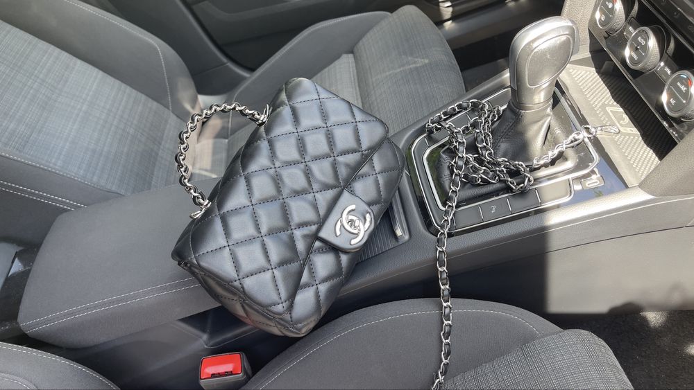 Черна чанта Chanel