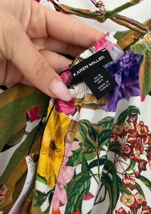 Rochie Nouă cu Etichetă Karen Millen, Mărimea 38 - Imprimeu Floral