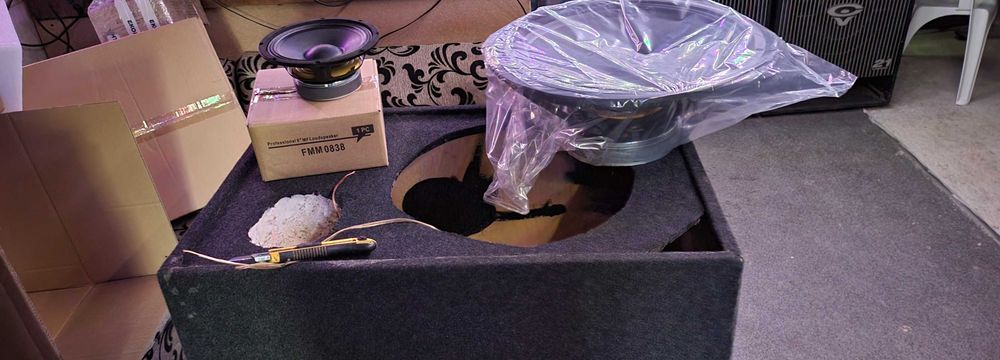 Озвучаване 2х18 и 2х15 инча cerwin vega Стъпало 10k