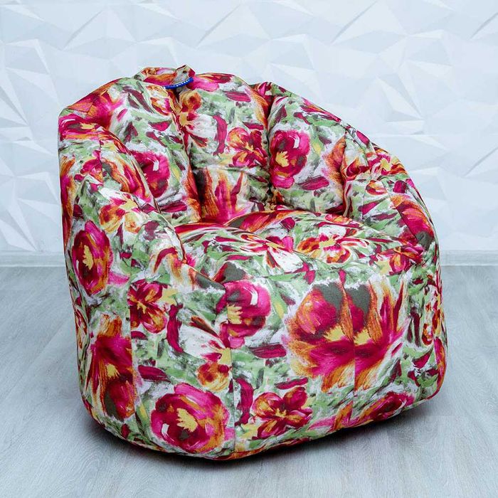 Флаундер, бин-бэг со спинкой. Бин-бег.