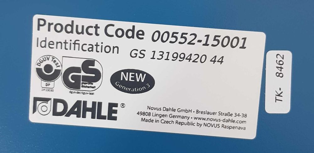 DAHLE 552 tăietor rotativ