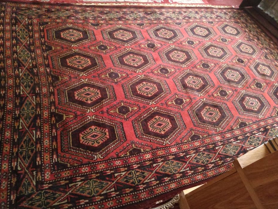 Антикварный афганский ковер 3 на 2.