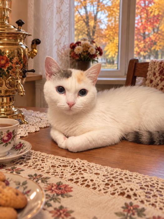 Кошечка Лиля ищет уютный дом