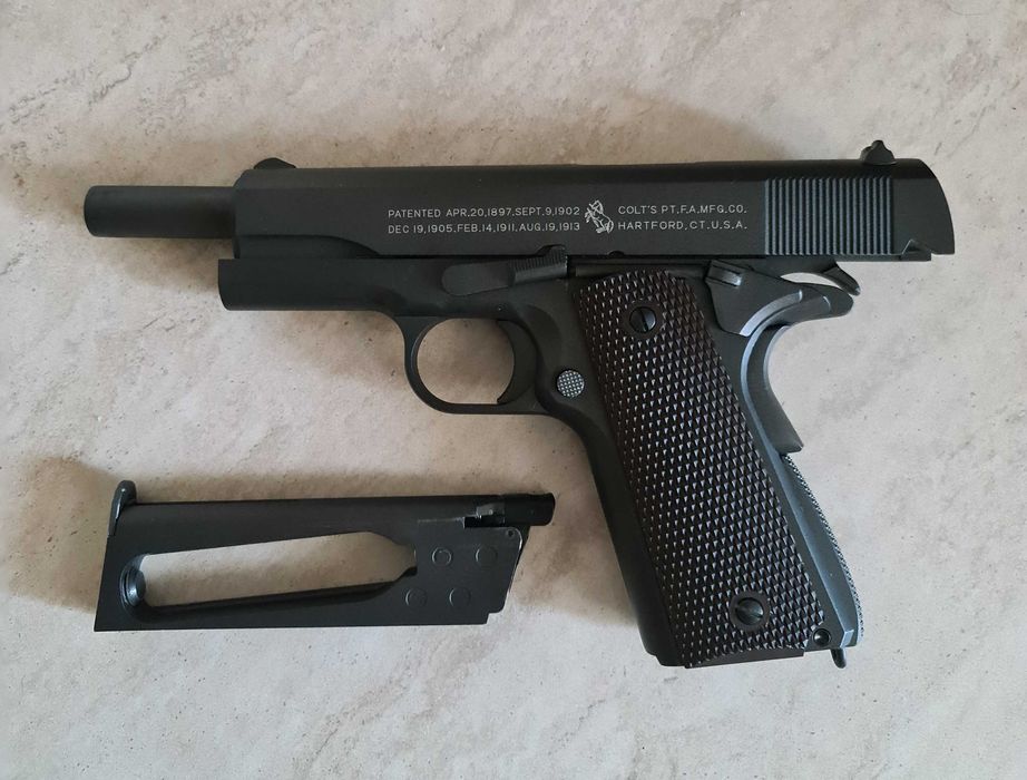 Pistol airsoft Colt 1911 A1 full metal CO2 Blowback Bucuresti