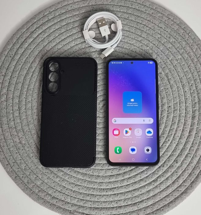 Samsung Galaxy A54 Black impecabil, 128 GB, 8 GB Ram, liber