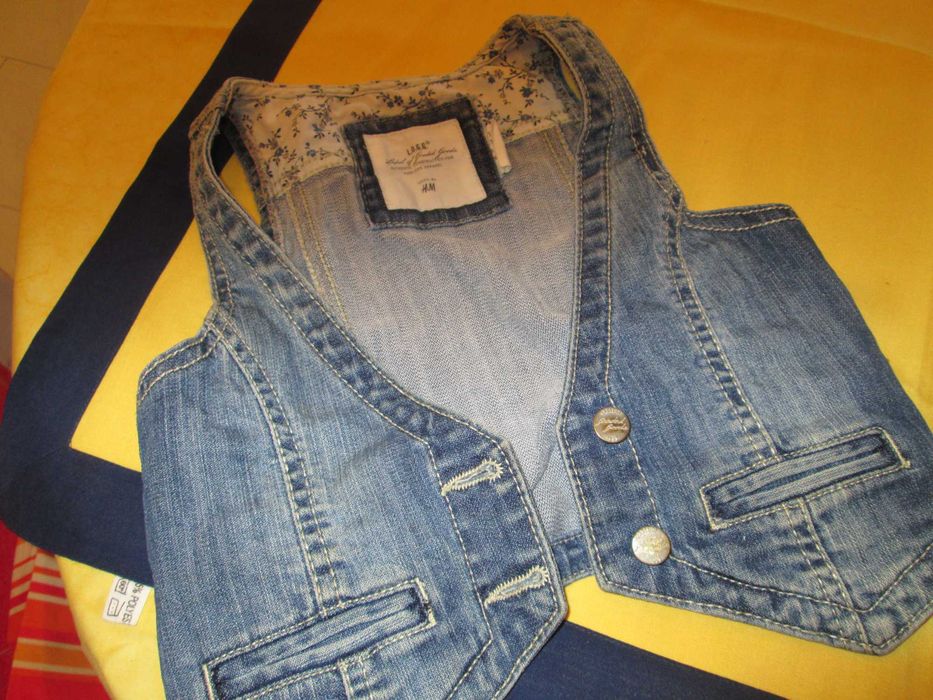 vesta blugi  fetite H&M   116