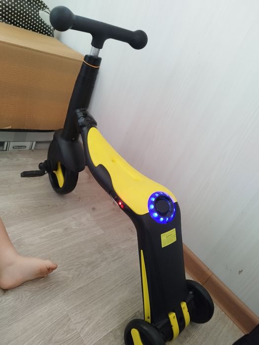 Беговел велосипед музыкальный