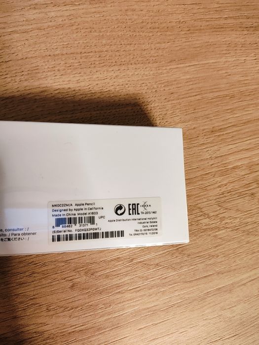 Нова Apple Pencil MK0C2AM/A