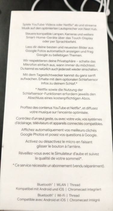 Продавам Google Nest Hub (Умна колонка с дисплей) Отлично състояние. Устройството работы без проблеми е много удобно за ежедневна употреба