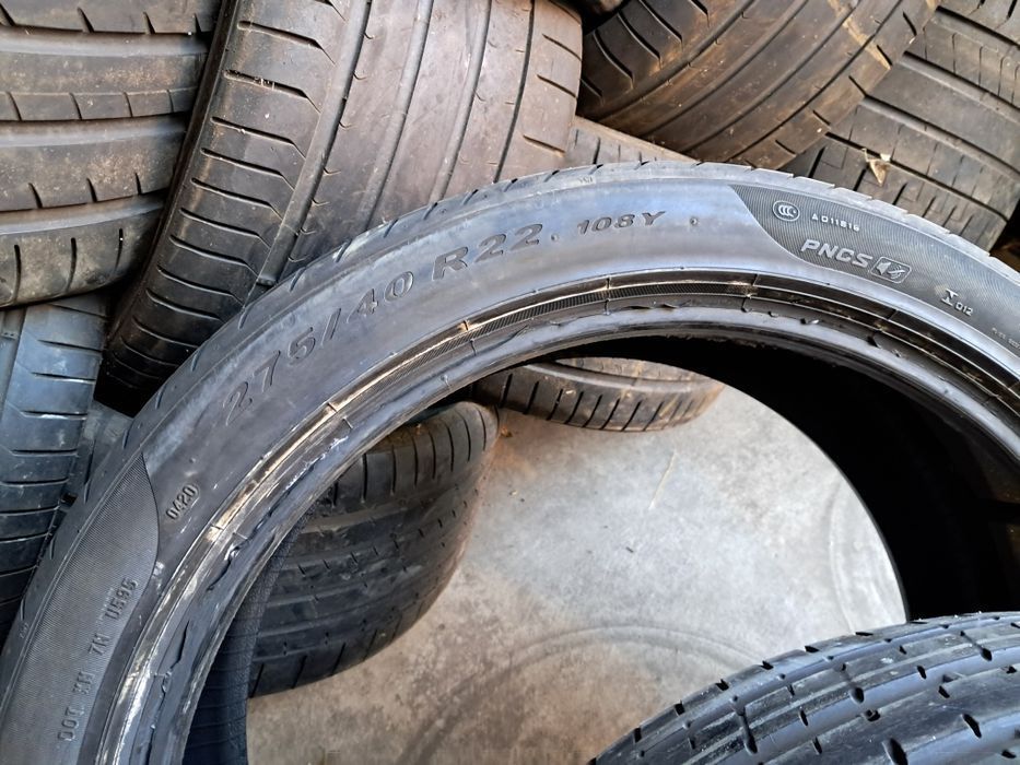 Anvelope second vara 275 40 R22 Pirelli 4 buc