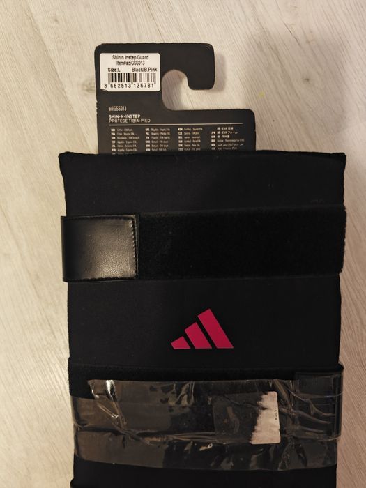 Protecții tibie Kickboxing / MMA Adidas – Noi cu etichetă (Mărimea L)
