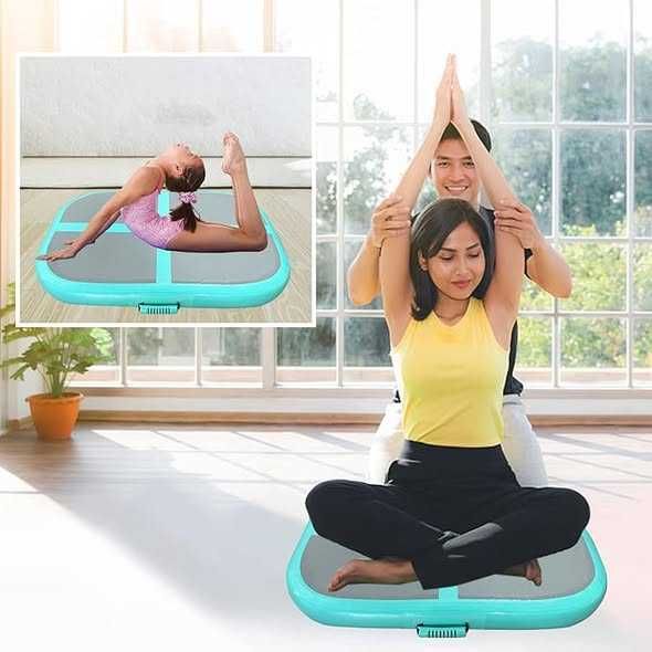 Saltea de gimnastică gonflabilă AirBlock 100x60x20 cm