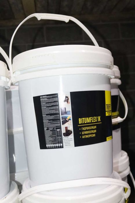 TREFF Гидроизоляция BITUMFLEX1K Эмульсия битумно полимерная мастика