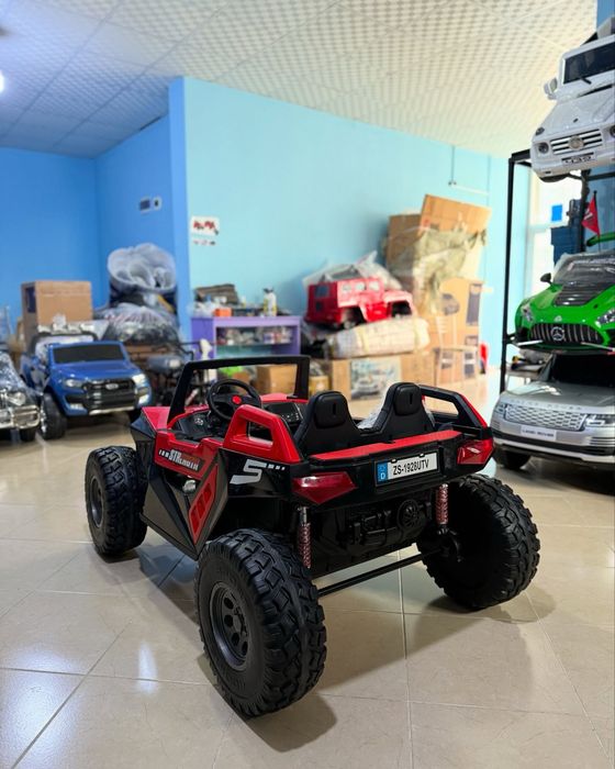 Yangi Monster Jeep 24V 4x4 | Yo’ltanlamas baggi 2 o’rindiqli va katta