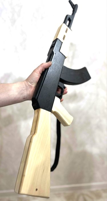 Макет деревянного автомата АК 47