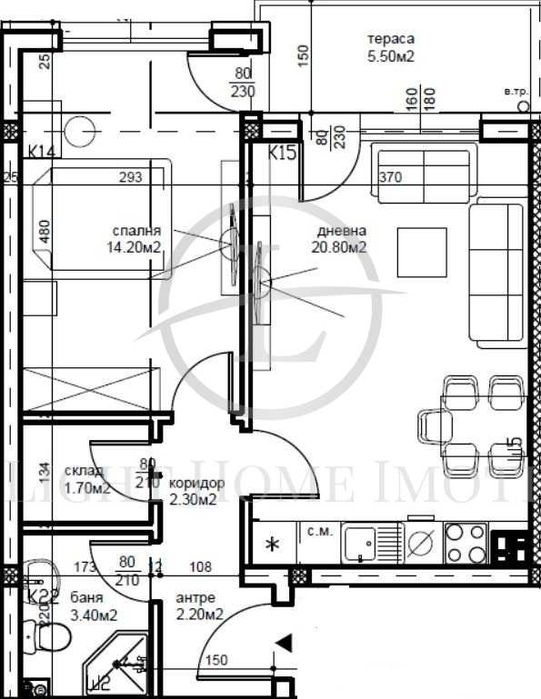 Продава се Двустаен апартамент в Пловдив, Беломорски - 67 кв.м за 557 €/кв.м - Снимка #4