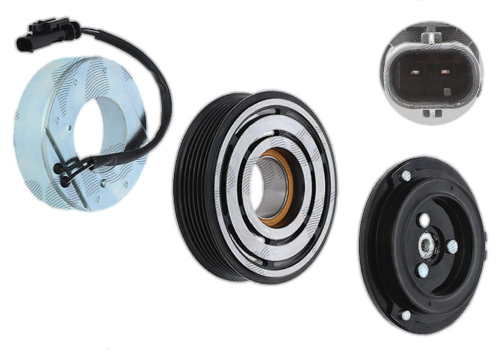 Ambreiaj compresor AC Opel Astra J, Cascada, Meriva, Zafira Tourer 202019, 1.6 Turbo, 1.6, 2.0 Cdti, 2.0 T, 1.6 Cdti, 1.6 Sidi, 1.8, Diam. Fulie[mm]: