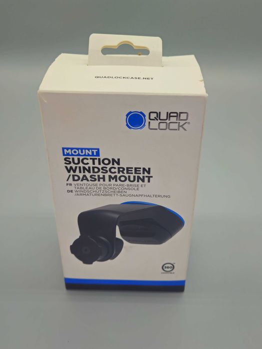 Стойка за телефон Quad Lock Suction Windscreen  за стъкло и табло!