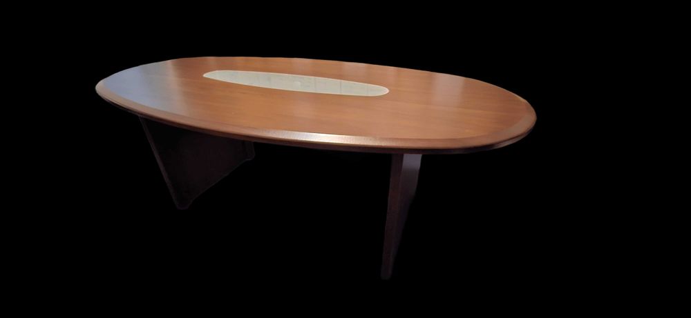 Set de mobilier managerial exclusiv Elvila – Elmoberom complet pentru firma,  masa protocol inclusa