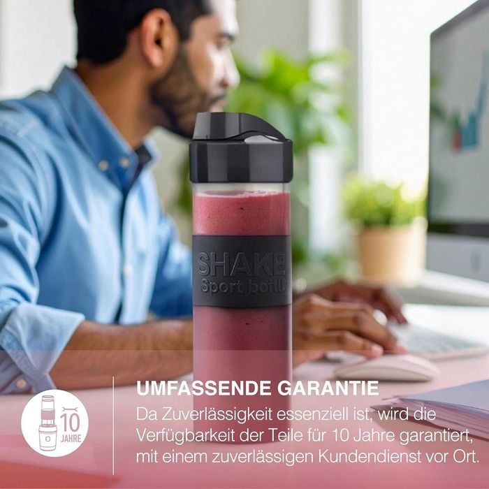 Мини преносим електрически блендер смути мейкър H.Koenig SMOO16 570 ml