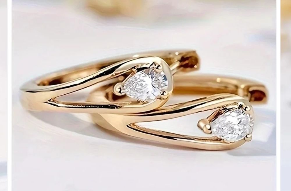 Дамски обеци от медицинско злато