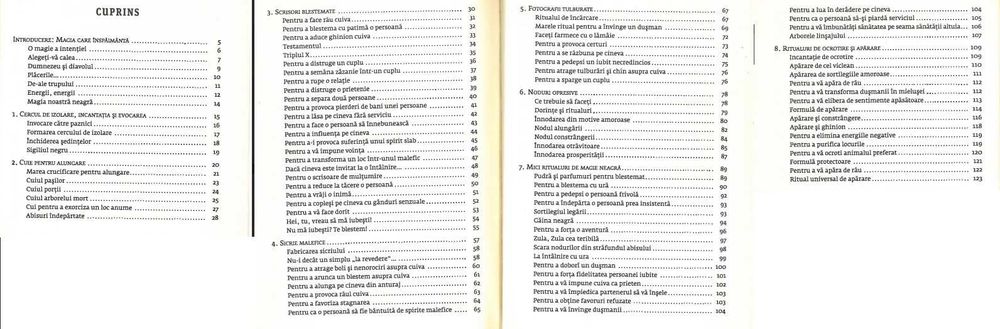 RAR,SET3,MAGIA NEAGRA Abraxas vol 1+2+MAGIA ALBA carte vraji Ritualuri