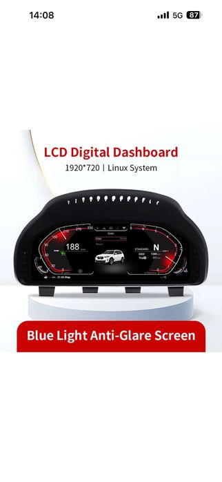 Дигитално Табло за-BMW F06 F07 F10 F12 F13 F01 F25 F26 F15 F16