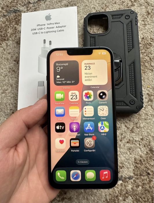 iPhone 14 Black ca nou- pret fix