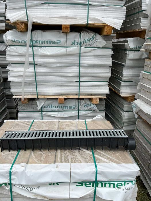 Линеен отводнител 100х100х1m, А15 - #Semmelrock