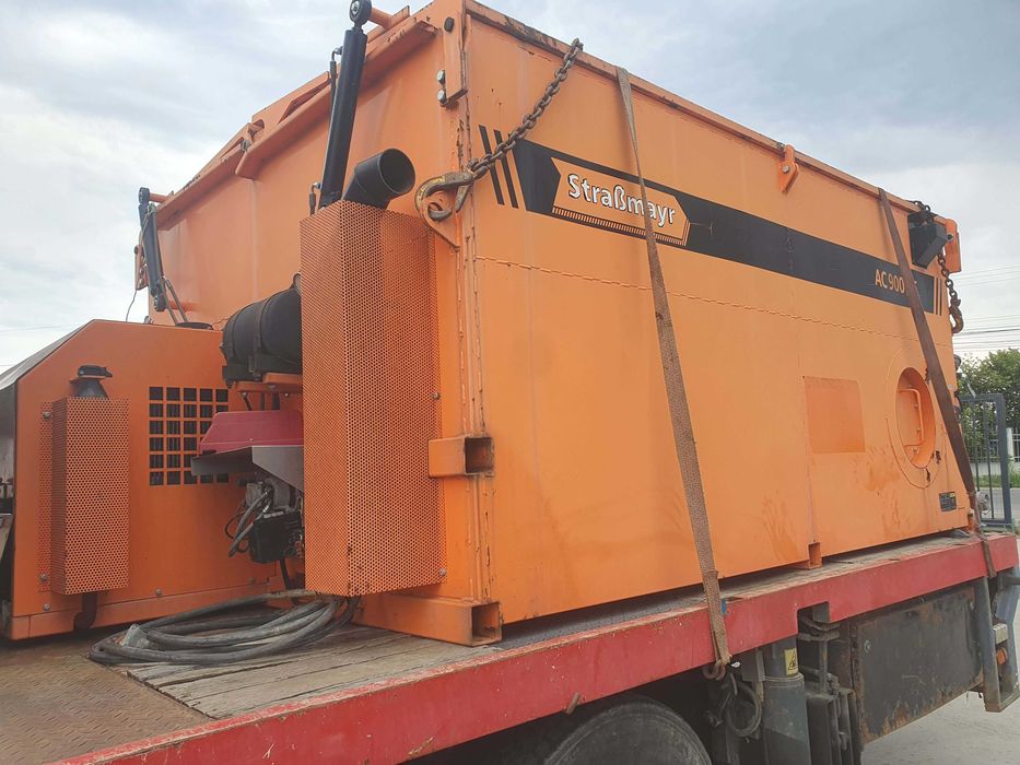 Strassmayr AC 9000 E Termo-Container, pentru asfalt finisor, emulsie