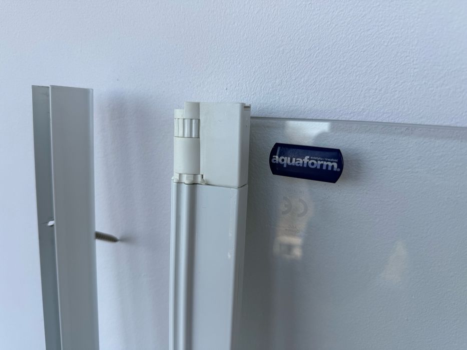 Paravan cada 2 panouri sticla mobile pliabile