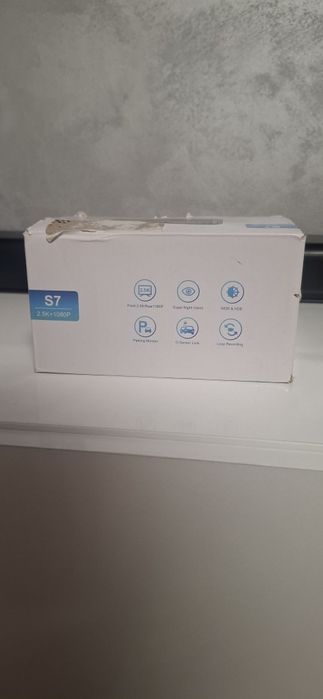 Автомобилна камера Miden S7, 2.5K, предна и задна, 64GB, Full HD, 3.2