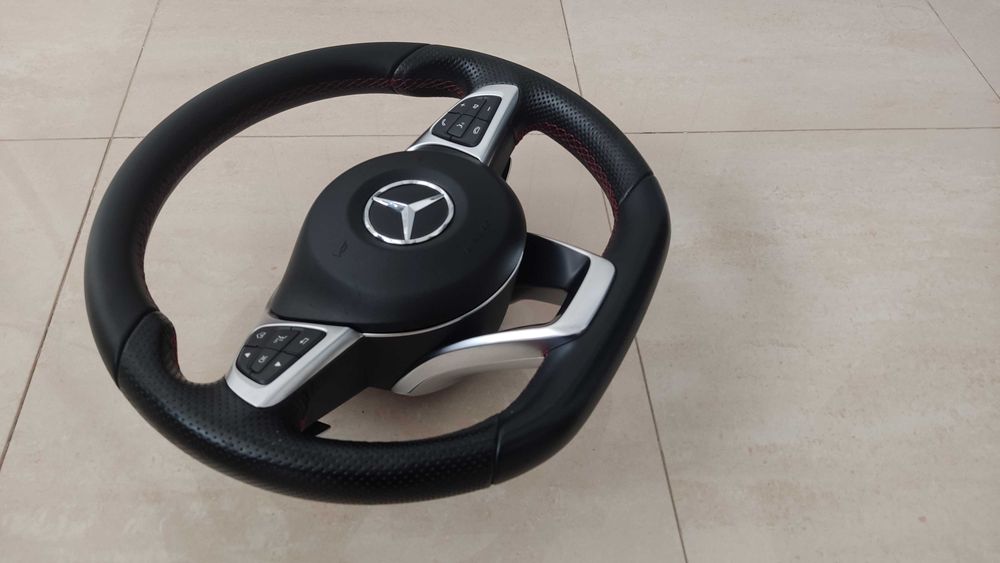 Мерцедес AMG Sport волан с ВИБРАЦИЯ - Mercedes W205  * W166 * W213