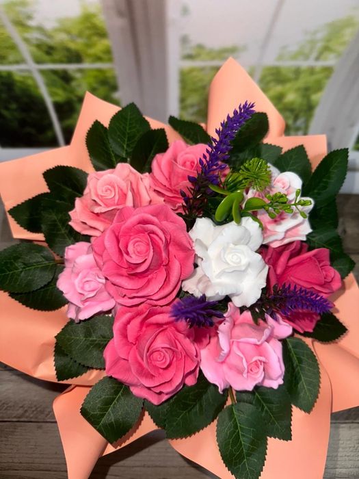 БУКЕТ РОЗ Своими руками .