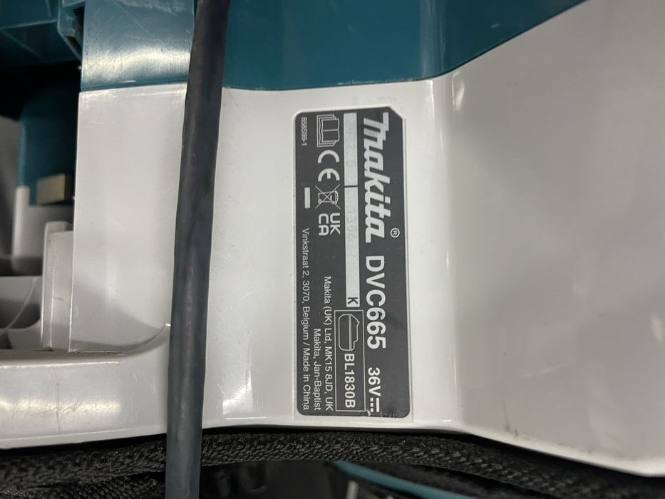 Гръбна безчеткова 36V прахосмукачка MAKITA DVC 665